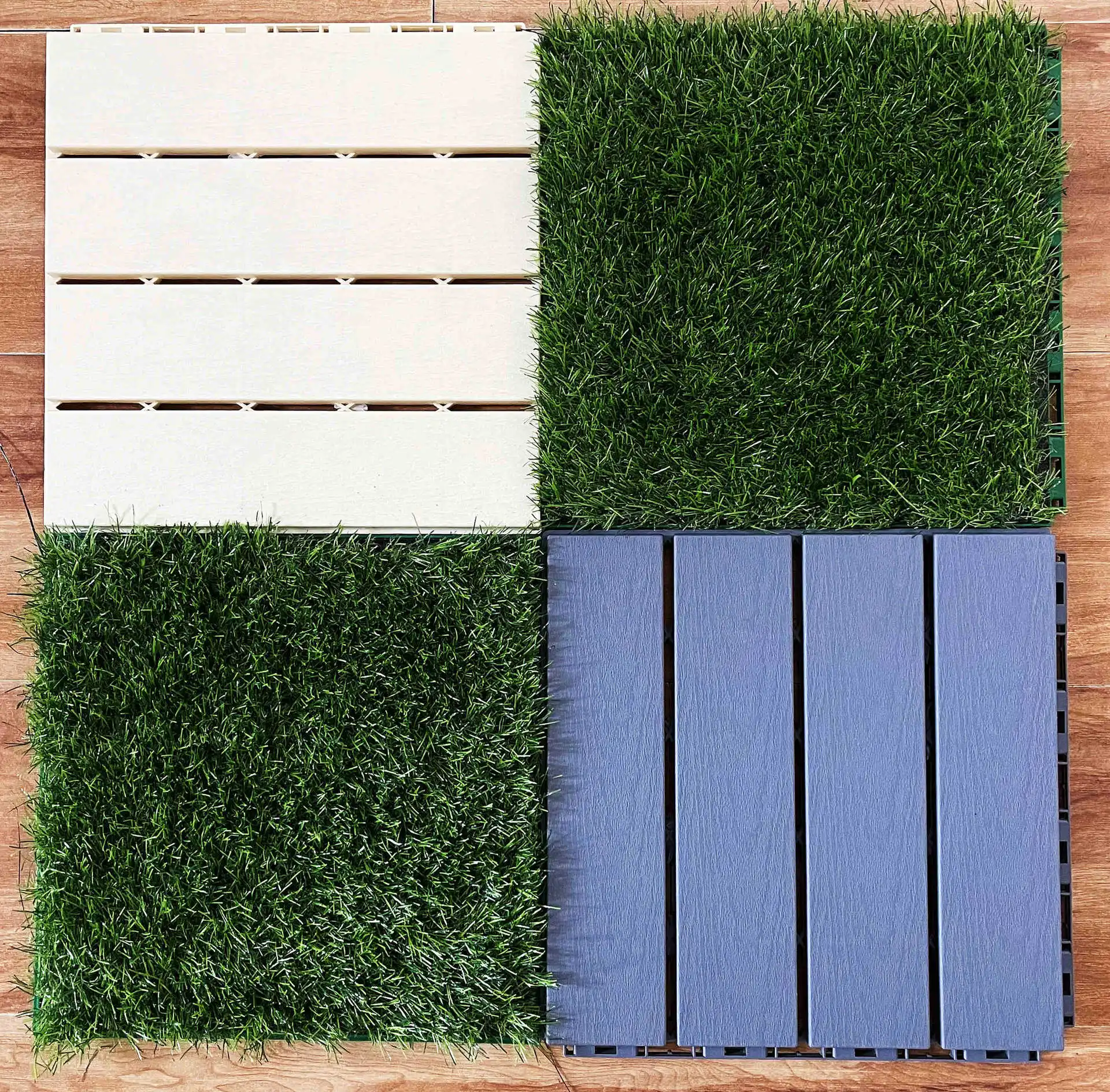 Plastic Deck Tile Balcony Terrace Garden Patio Flooring Interlocking Decking floor
