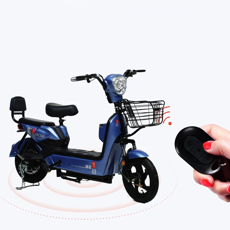 Hot Selling 14 Inch Scooter 48V 350w Motor Bike LEAD-ACID Battery Adults City Electric Scooter