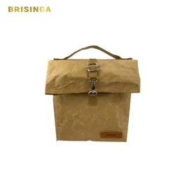 wholesale customized logo paper bags christmas gift food popcorn kraft brown paper bag  for charcoal