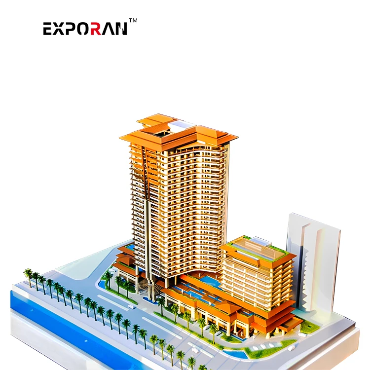 High Quality Retail Model Architectural Scale Buildings Diorama architectural model factory