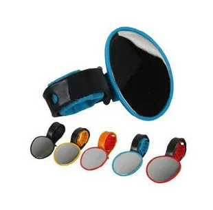 Hot Sale Bicycle Cycling Handlebar Rubber Rearview Silicone Handle Electric Scooter Mirror 360 Degree Rotate Accessories