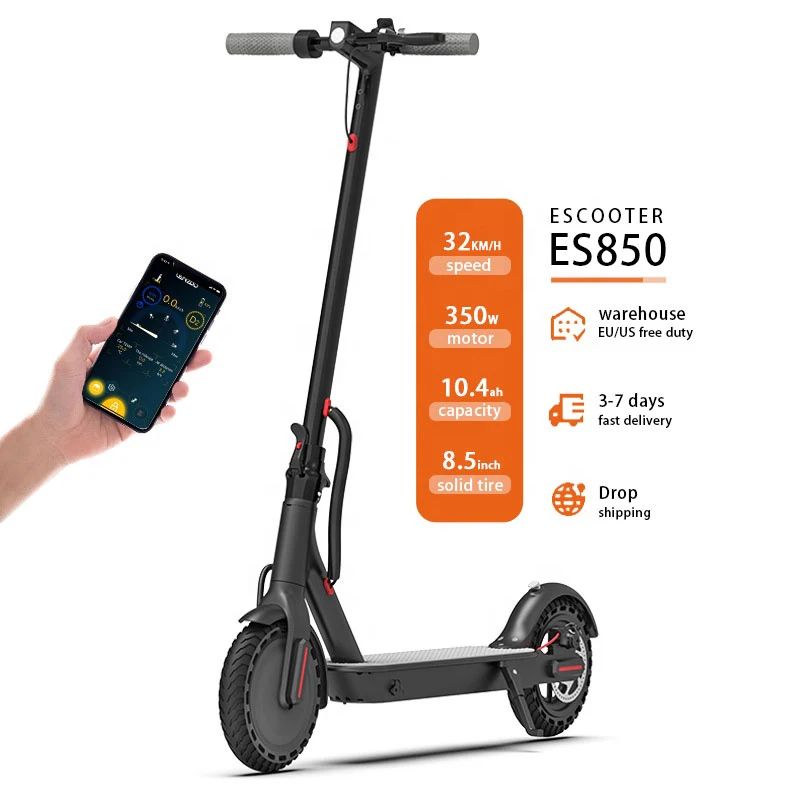 Складной скейтборд Денвера M365 ES850 Pro, 8,5 дюйма, 350 Вт, 20 миль/ч