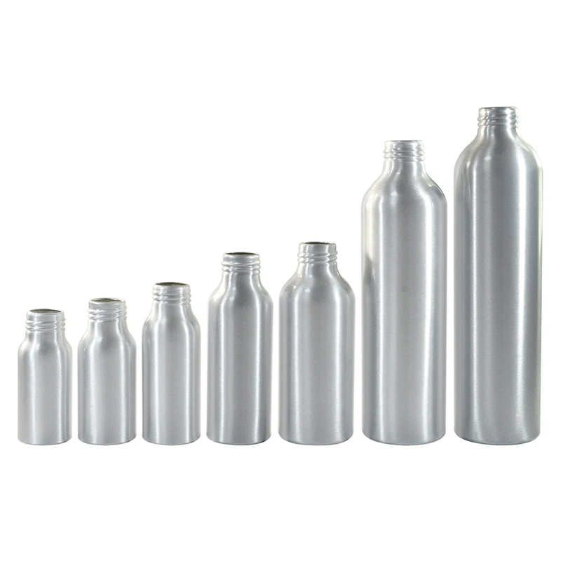 Refillable Cosmetic Packaging 30ml 50ml 80ml 100ml 250ml 500ml fine mist water spray perfume aluminum spray bottle