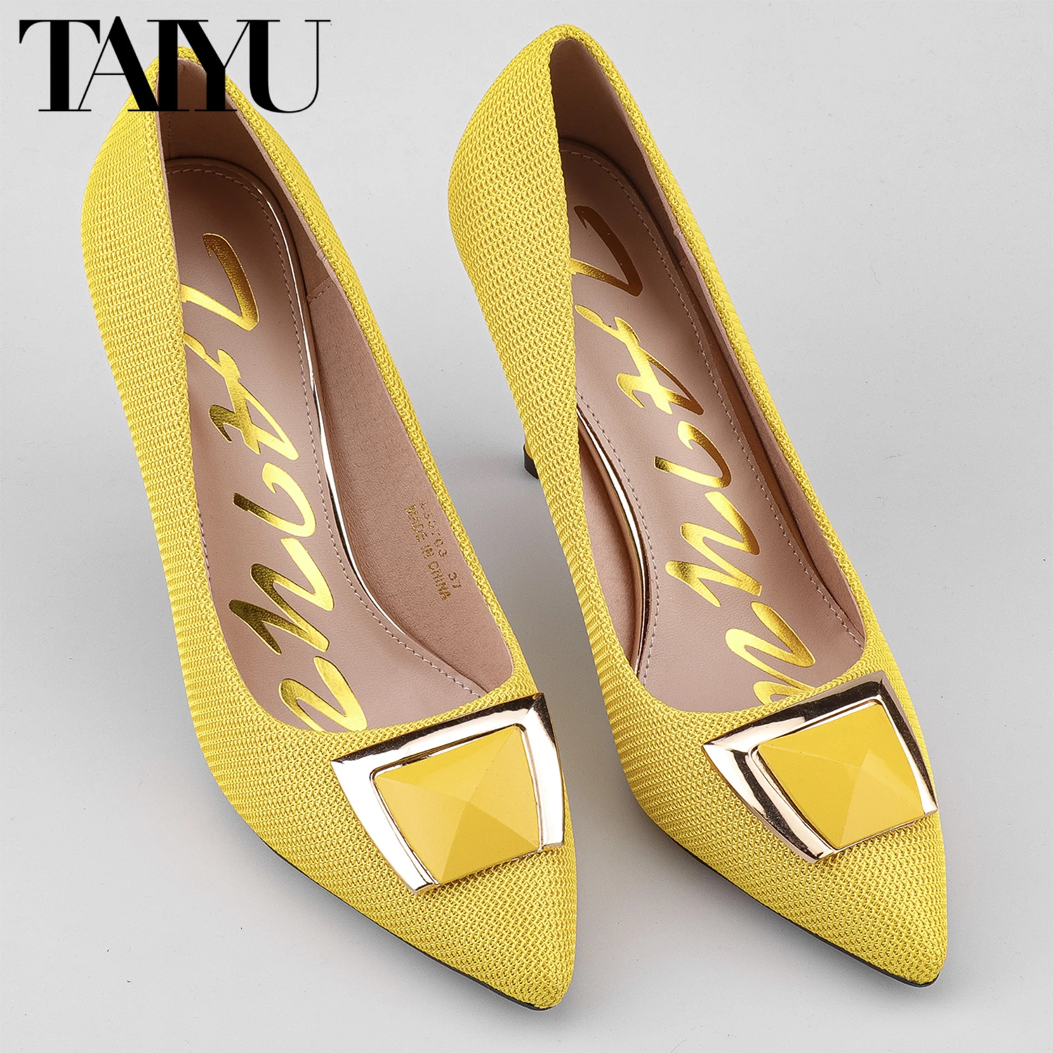 Высокое качество; Женские туфли-лодочки Soulier; Talons 9,5 см для вечеринок; Обувь на высоком каблуке, пикантные женские туфли-лодочки на высоком каблуке с металлической пряжкой
