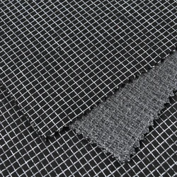 2021 Latest design small plaid china polyester spandex recycled jacquard fabric for pants