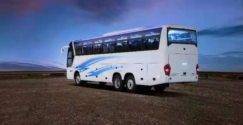 YUTONG ZK6126D 70 passenger seats coach bus with TV Screens and  USB charging port in right hand drive