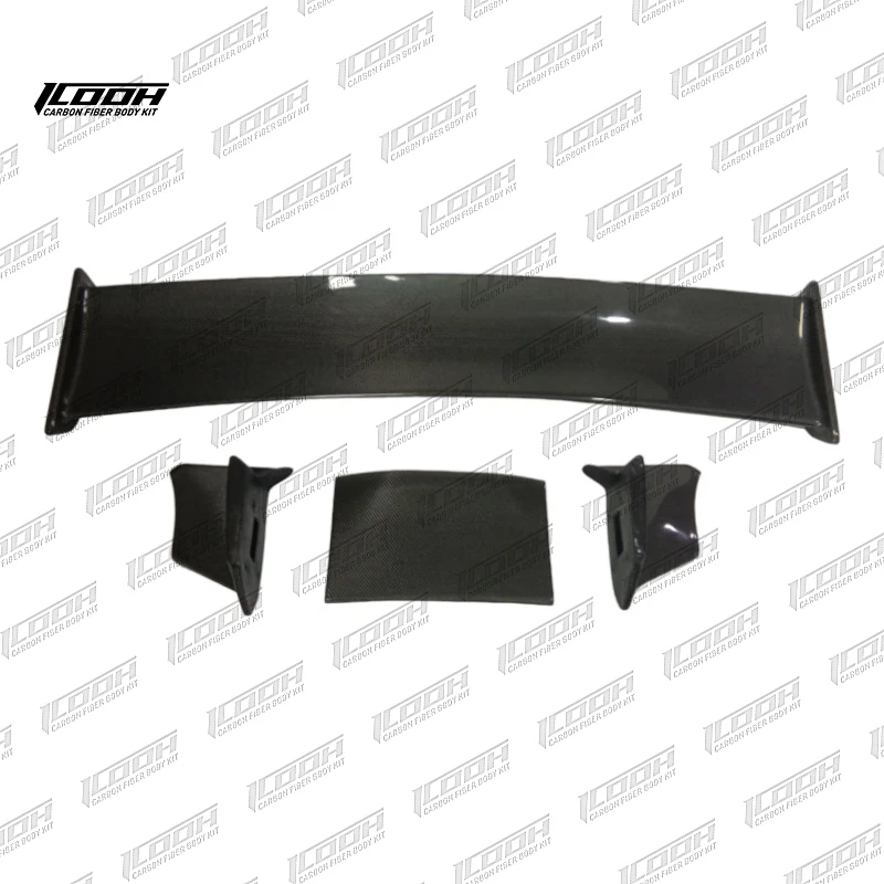ICOOH Racing GTR R35 NISMO Style Carbon Fiber Fibre Body Kit Rear Spoiler Wing For Nissan GTR R35
