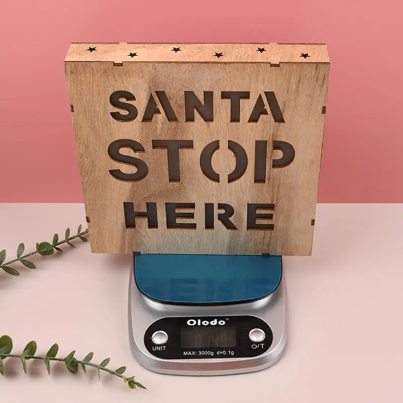 Personalized Letter Electronic Signs Creativen Desktop Decorative  Wooden Led Lamp For Bedroom