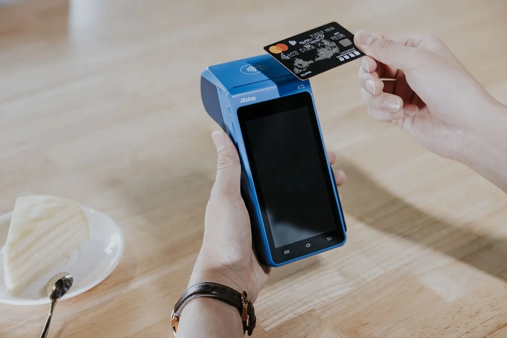 POS-терминал для розничной торговли/портативный Android со встроенным принтером/Android ручная POS-система с программным обеспечением