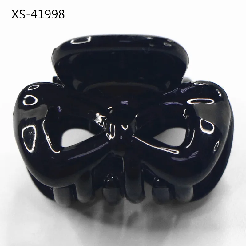 Fashion New design acrylic hair claws wholesale price korean hair clip acetic acid ladies fancy acetate heart hair claw for girl