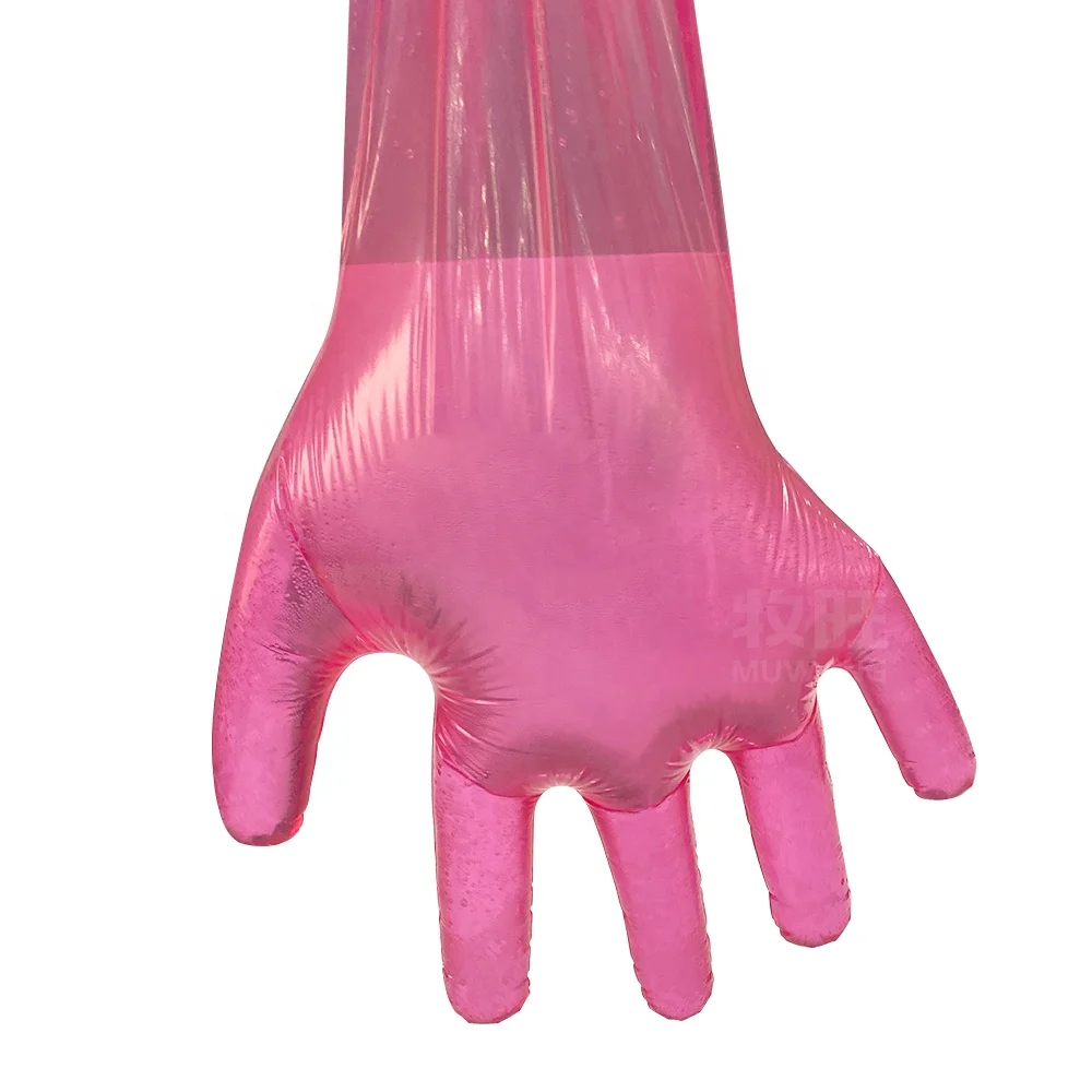 2020 new factory sale High Quality Long Vet AI Examination Veterinary cow insemination Gloves