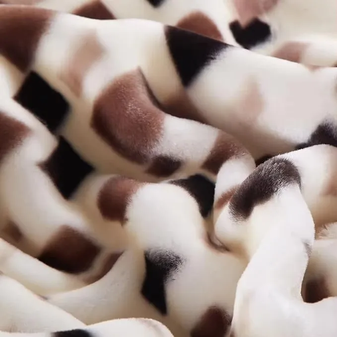 Custom Logo Recycled Thick Warm Super Soft Luxurious Lamb Wool Throw Plush Sherpa Bed Sofa Blanket