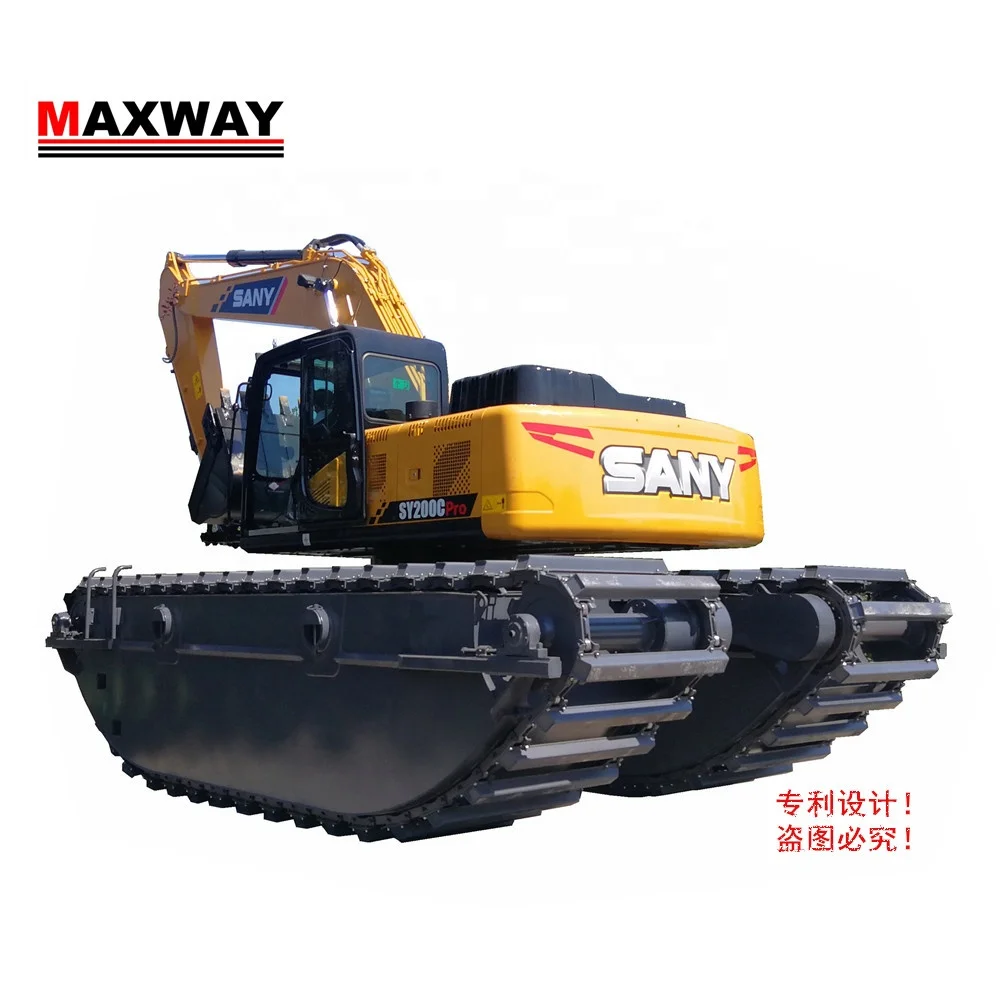 MAXWAY MMCL MAX200PU-S Amphibious Pontoon for SANY Excavator