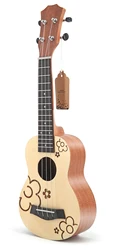 High Quality Wholesale Custom Cheap Soprano Mini Guitar China 23 Inch Acoustic Ukuleles