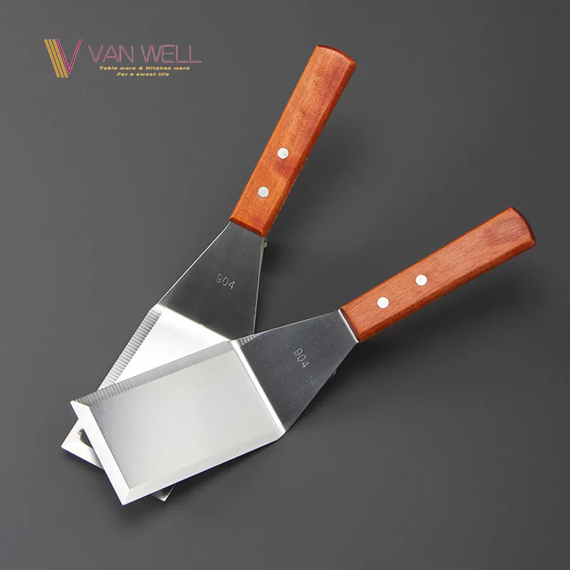 Stainless Steel Spatula Kitchen Spatula Baking Cake BBQ Spatula Kitchenware