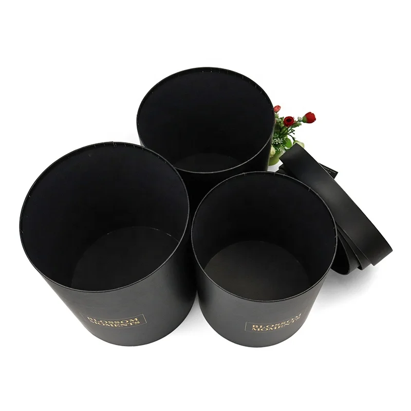 Лидер продаж, Круглая картонная упаковка на День святого Валентина, оптовая продажа, круглая коробка с цветами