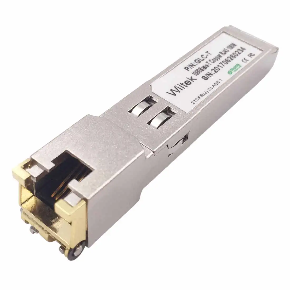 Гигабитный модуль RJ45, совместимый модуль 1000Base-T SFP из меди RJ45