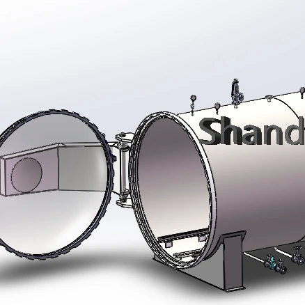 High efficiency old tyre vulcanizing tank