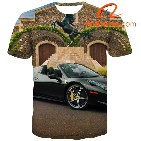 Cheap 3d Tshirt Deer T Shirt Men Animal Funny T-shirts Christmas Printed Hip Hop Sportswear Casual Harajuku Anime Clothes Tops