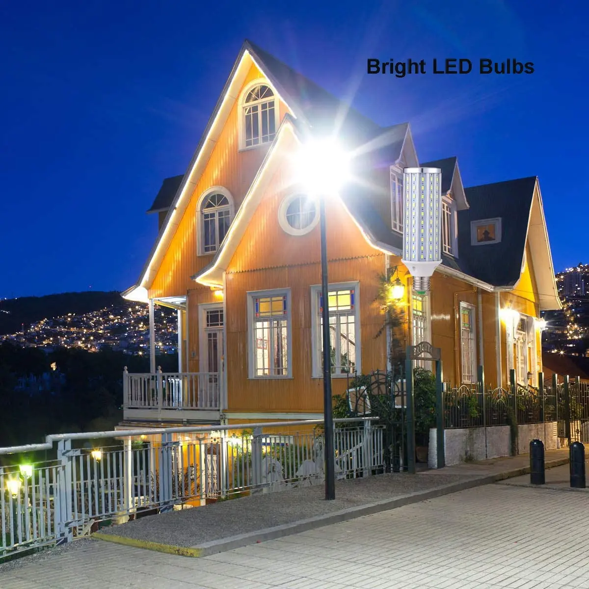 
Hot Sale E26 LED Corn Bulbs Medium Screw Base Bulb 3000LM Daylight White Super Bright Light Bulb LED Corn Light 