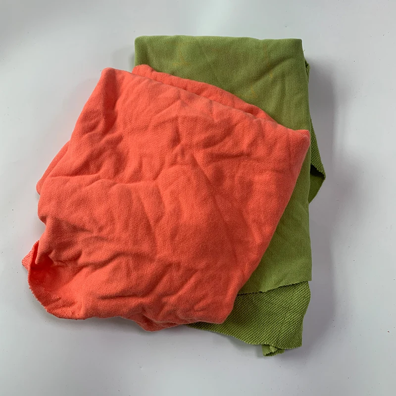 wiping rags japan Light new color cotton cloth waste wiper rags for machine cleaning cloth rags