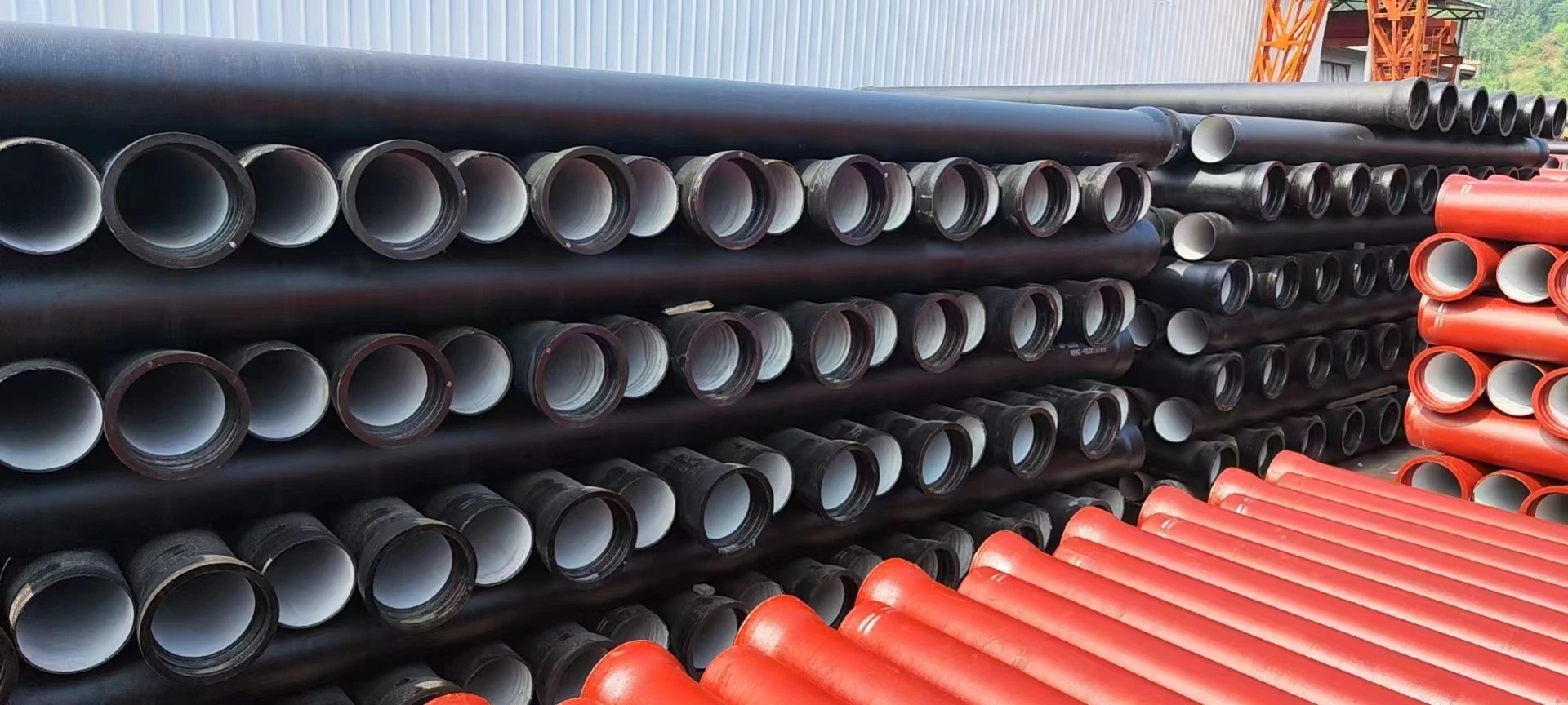 Custom Ductile Iron Pipe Dn100 150 200k9 Cast Iron Pipe Water Supply And Sewage Pipe Fittings