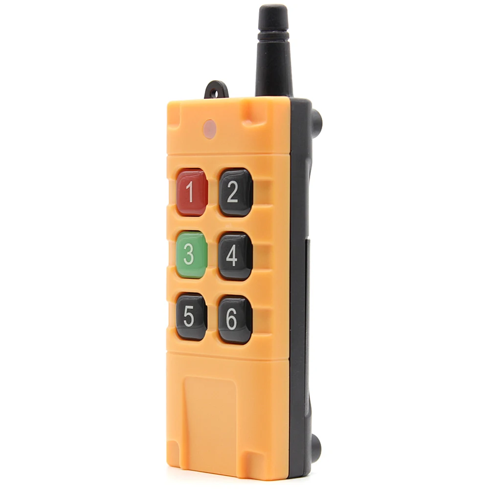 433 MHz 315MHz RF 9V 1-8 Button learning /Fixed Code Industrial Wireless Remote Control for Vent Valve Drone Crane Vacuum Pump