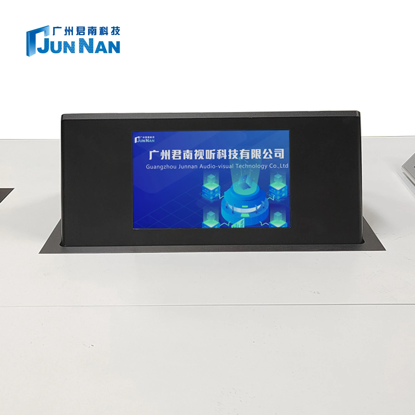 Junnan 15.6 conference system flipper conference system monitor flip conference appliance lcd monitor flip