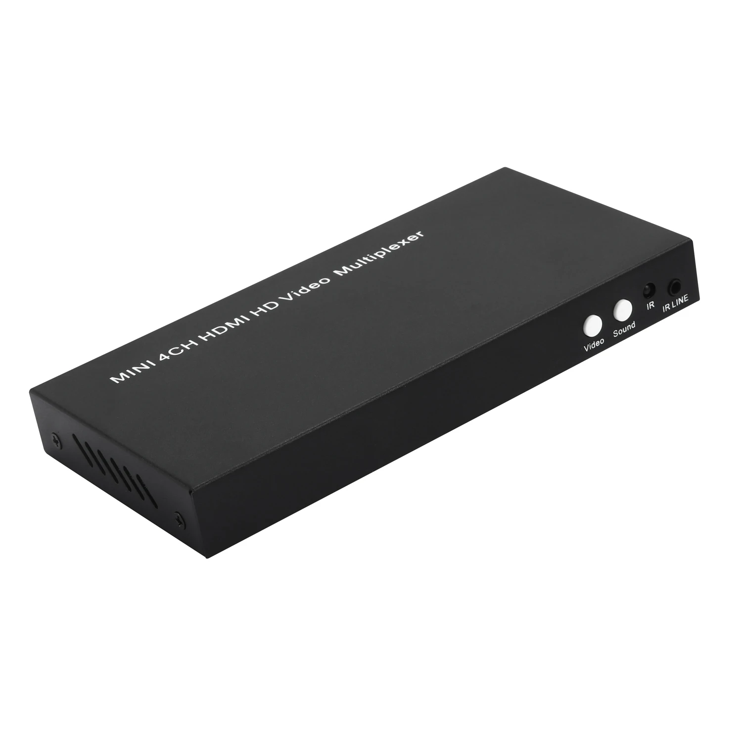 Newest 4 in 1 out Full HD 1080P HD splitter Switch 1080P Full HD Media Player Converter PC Laptop Video IR Control Splitters