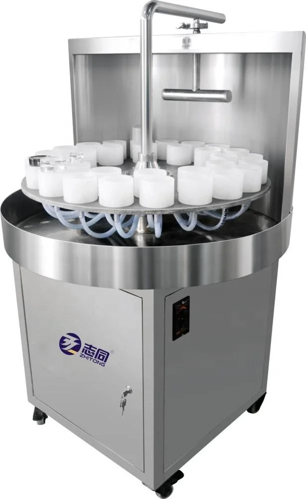 Factory Manufacturing Semi-automatic Negative Ion Bottle Washing Machine Automatic Bottles Washing Machine