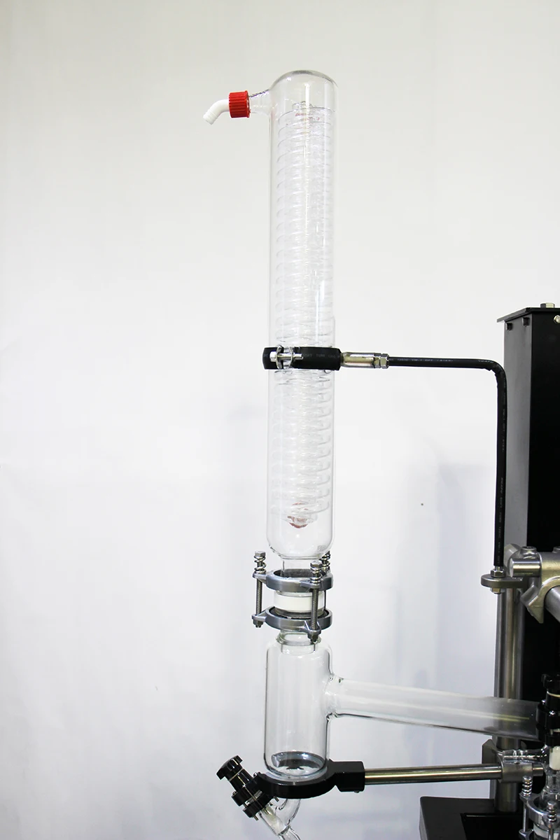 Lab Lifted   chemglass glass jacketed reactor herbal extracts 10L
