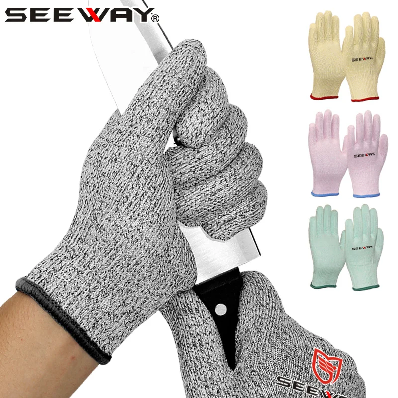 Seeway Cut 5 Resistant Knife Proof Gloves