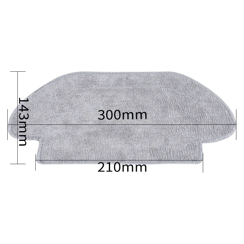 Buy Robot Mop Accessories Fit for xiaomi Mijia STYJ02YM microfibre mop cloth Fit for Xiaomi Mi Robot Vacuum-Mop P Pro