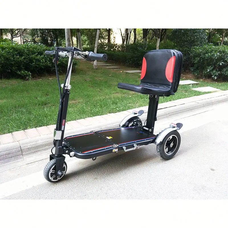 Lightweight Electric Folding Mobility Scooter Mobility Wheelchair Electric Scooter 3 Wheel Handicapped Fast Adult