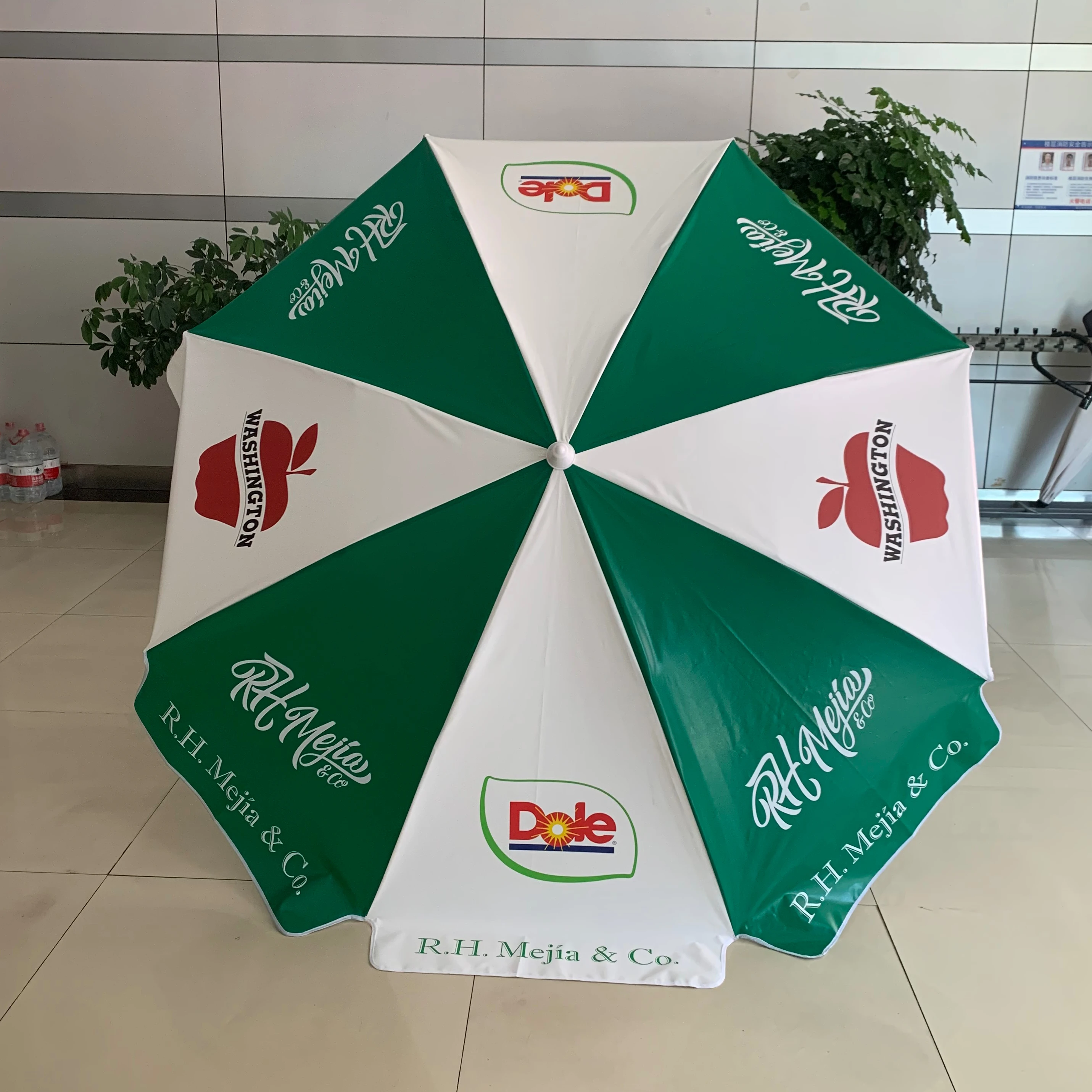Sublimation Heat Transfer Printing Beach umbrella patio umbrella sea umbrella outdoor sombrilla parasol