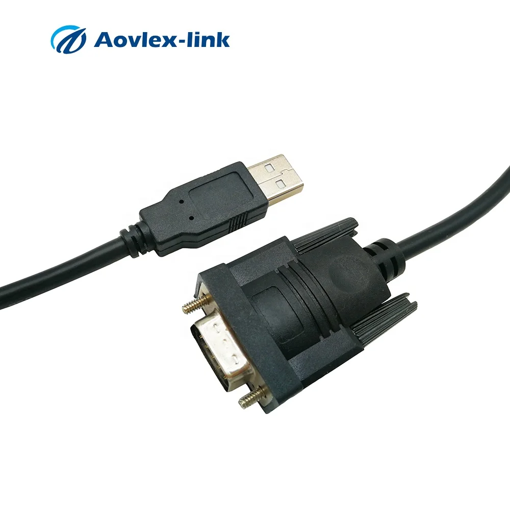 6 футов FTDI USB 2,0 к DB9 последовательный порт RS232 адаптер кабель USB к DB9 последовательный конвертер Кабель