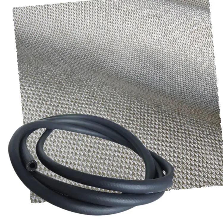Трикотажная сетчатая ткань 100% meta aramid Nomex 140gsm greige для автомобильного шланга резиновый армирующий слой