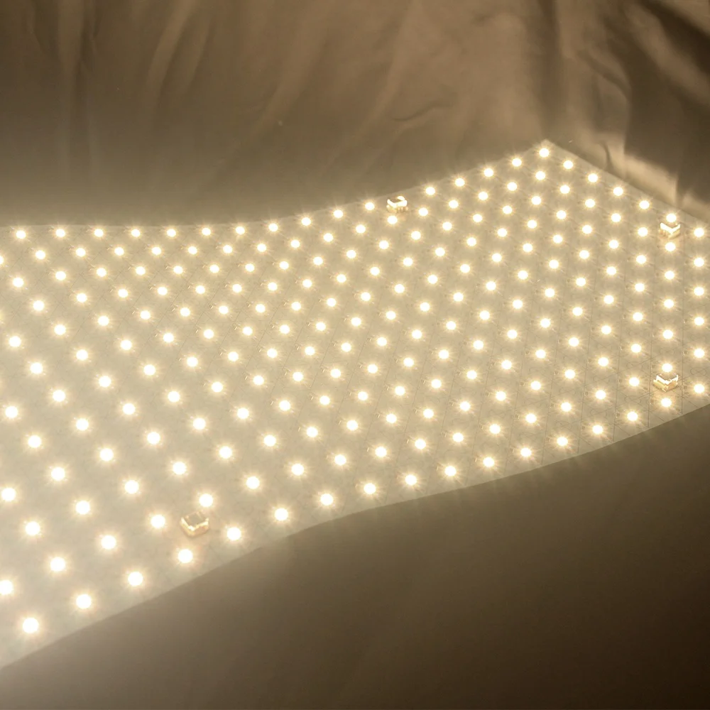 LED Factory Copper PVC Body Cuttable 24V Luces Ultra Thin Backlights SMD2835 Panel Flexible Led Light Sheet