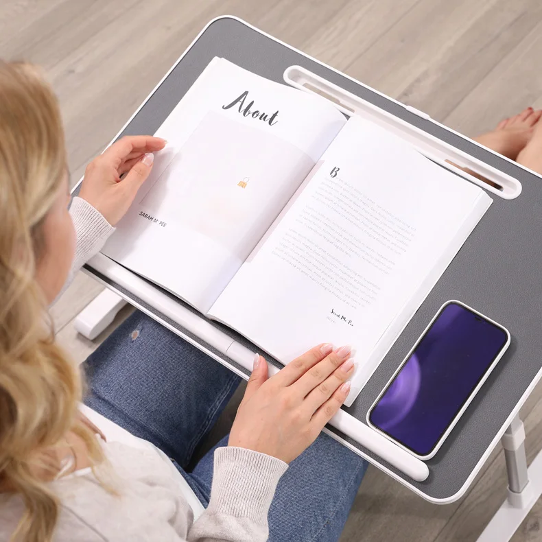 Laptop Stand Portable Laptop Desk Table Holder Laptop Cooler Stand Factory Price Adjustable Foldable Aluminum Plastic 1pcs 3days