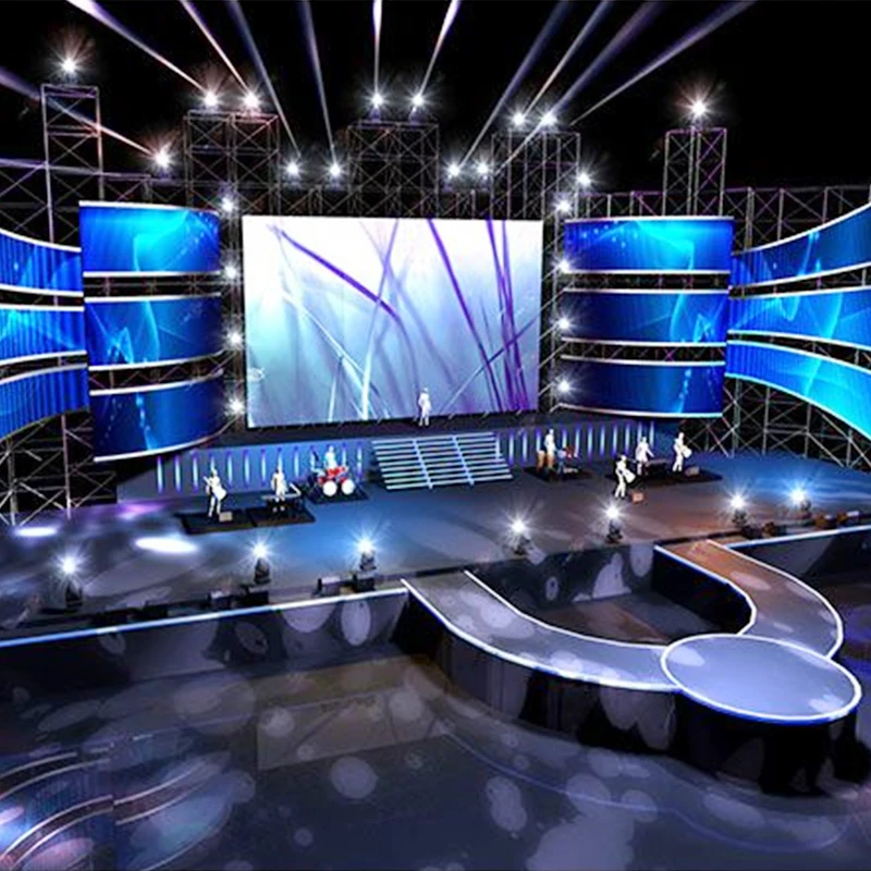 P2.9 Easy-Lift Indoor LED Rental Screen Seamless Integration for Auditoriums & Theaters