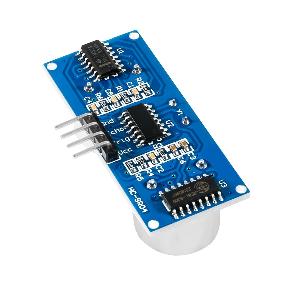 HC-SR04 Ultrasonic Sensor Distance Detector Module Robot Chassis Car HC SR04 HC-SR04 Sensor