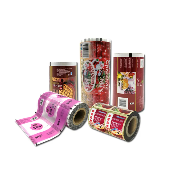 Roll  plastic film for snack food stick bar packaging film