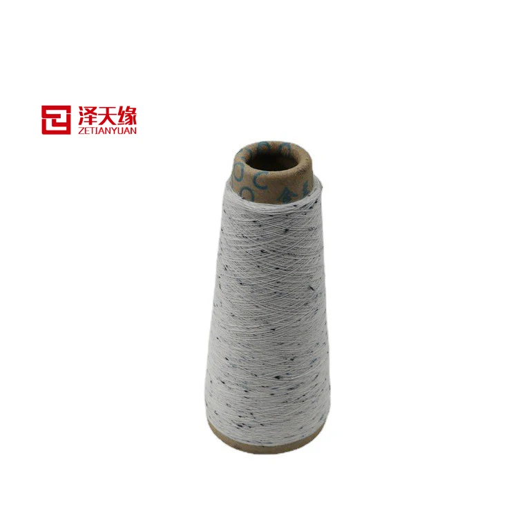 Zetianyuan 32S pure cotton color point  fancy yarn special yarn factory direct supply