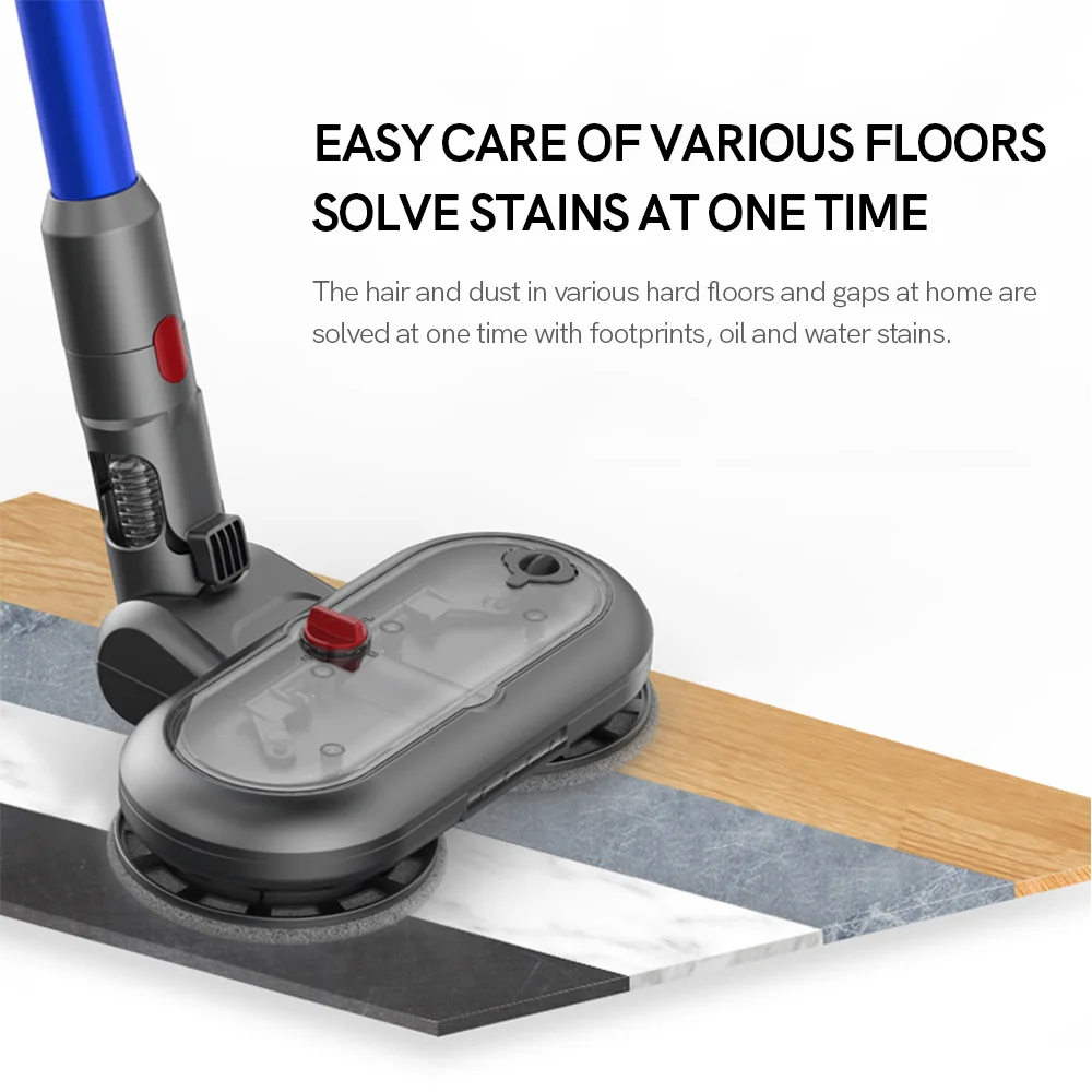 Sell Well Dry Wet Replacement Spare Part Electric Mop Head Accessories for Dysons V11 V10 V7 V8 V15 Cordless Vacuum Cleaner