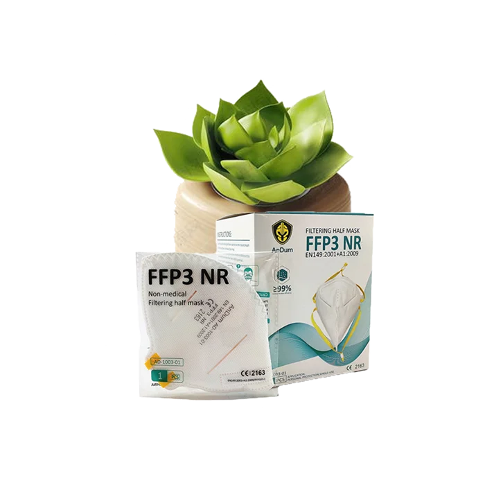 
AnDum wholesale construction gvs dust respirator ffp3 masks with elastic head strap 