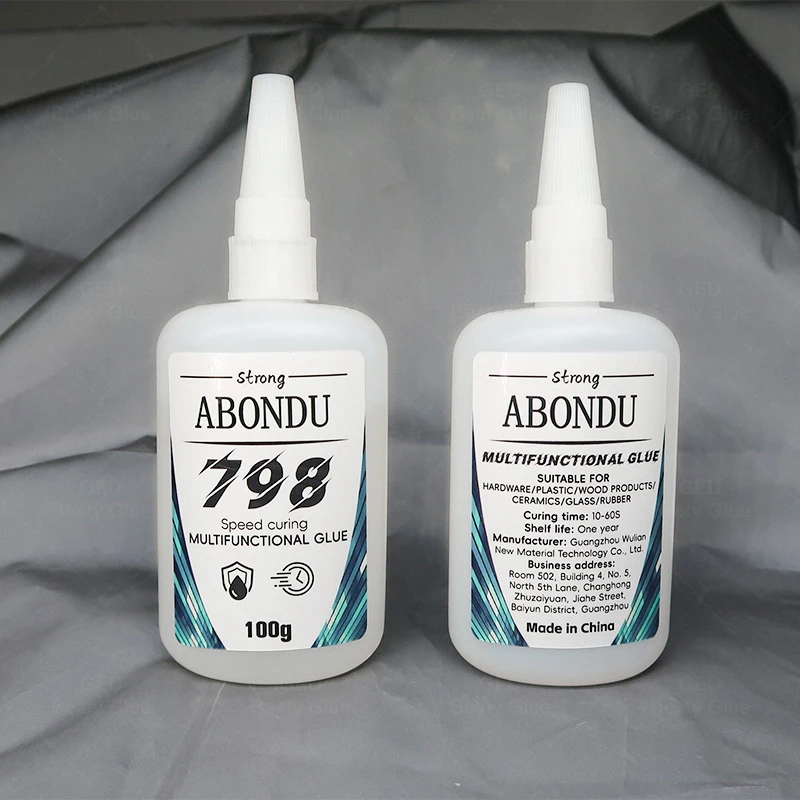 Multifunctional Super Glue Engineered for Wood Metal Plastic Glass Ceramic Speed Curing Long Lasting Adhesive