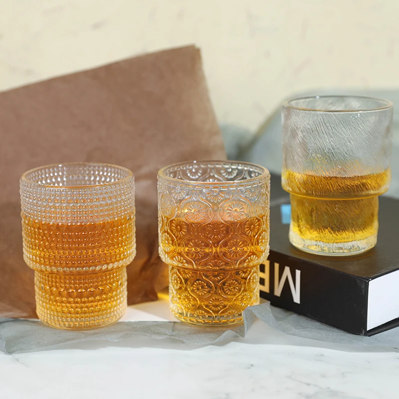 Deluxe American-Style Wine Whisky Coke Crystal Glass High Quality Handmade Customizable Logo Creative Classic Modern Beer Usage