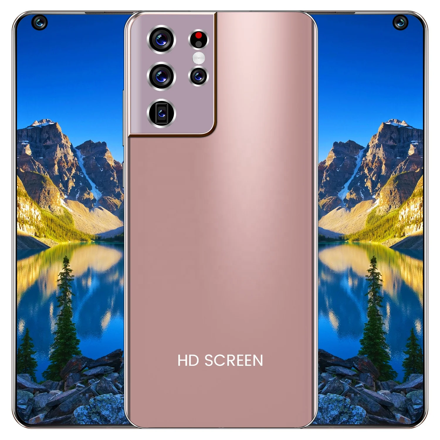  2021 горячая Распродажа S21 UItra 8G + 256G Android 10 3G 4G 5G Смартфон HD камера AMOLED Полный экран Оригинальные разблокированные мобильные