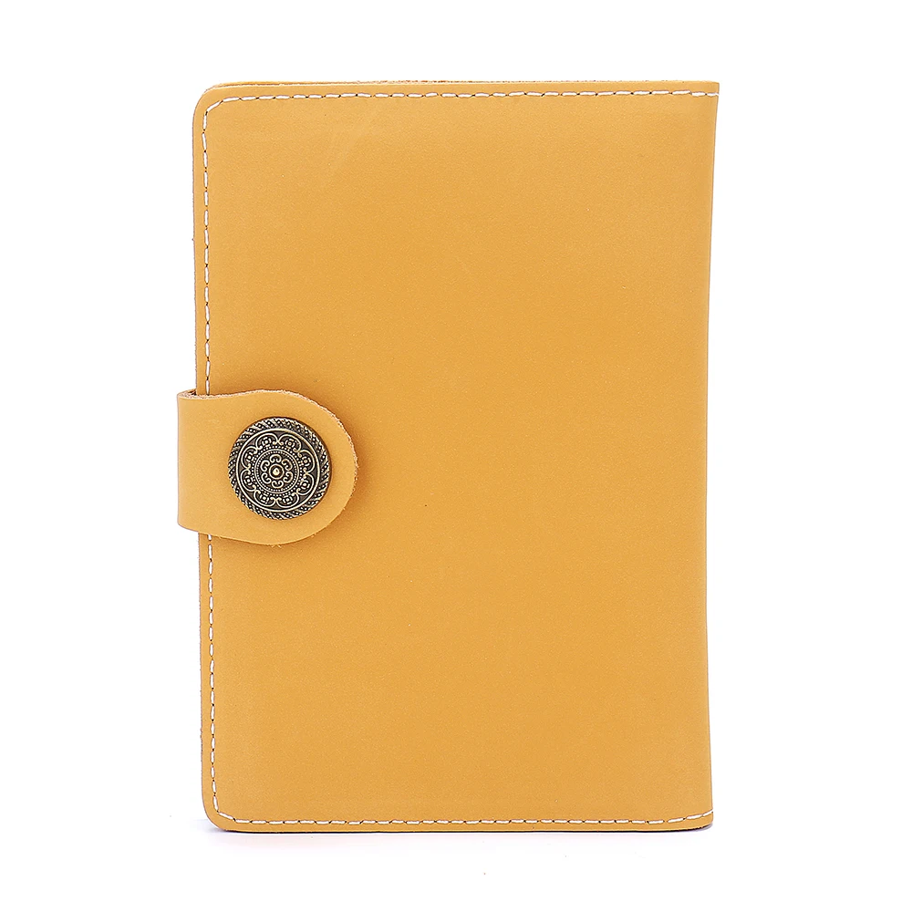 Wholesale High Quality Crazy Horse Leather Travel Passport Holder RFID Wallet Passport With Credit Card Slot