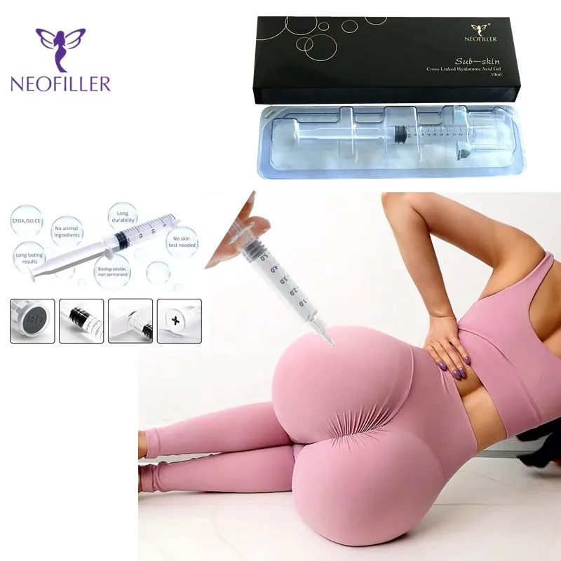 Neofiller dermal filler ha hyaluronic acid gel big buttock butt booty injection to make butt bigger revolax neuramis